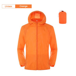 Camping Waterproof Windbreaker Rain Jacket – Unisex Lightweight Outdoor Coat - 3KDyn