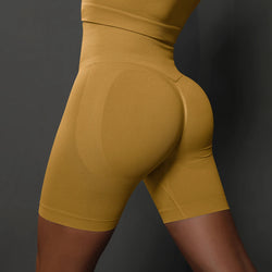 Seamless Shorts for Women Yoga Shorts Push Up Booty Workout Gym Shorts Fitness High Waist Sports Short Women Clothing - 3KDyn