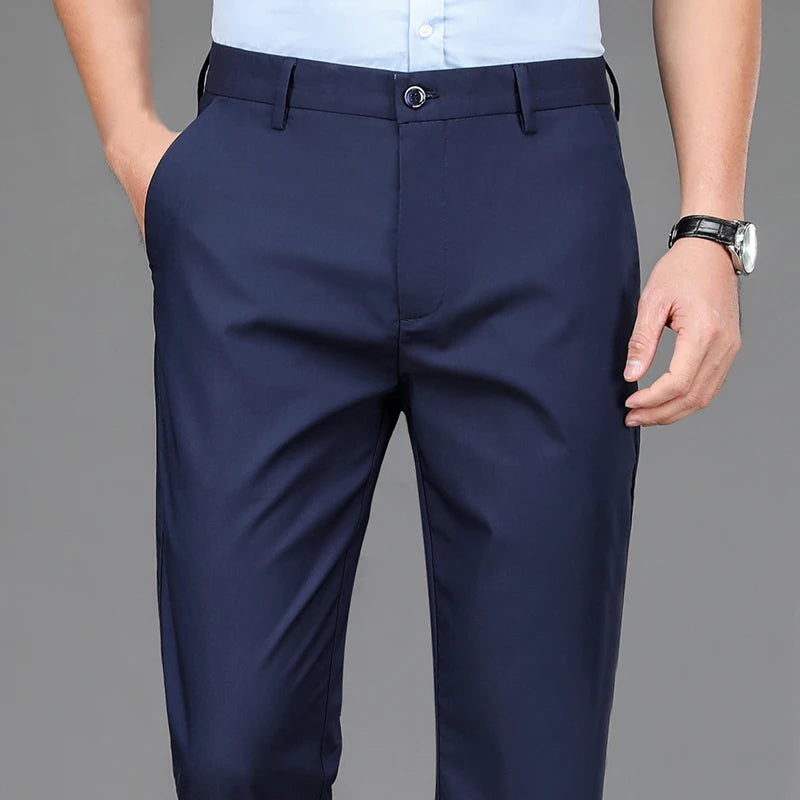 Men's Smart Casual Stretch Trousers - 3KDyn