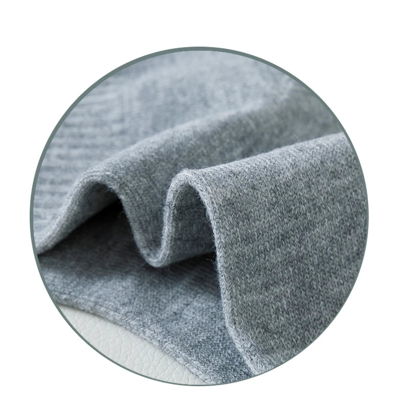 Unisex Mid-Crew Business Socks – 5 or 8 Pairs, Soft & Breathable - 3KDyn