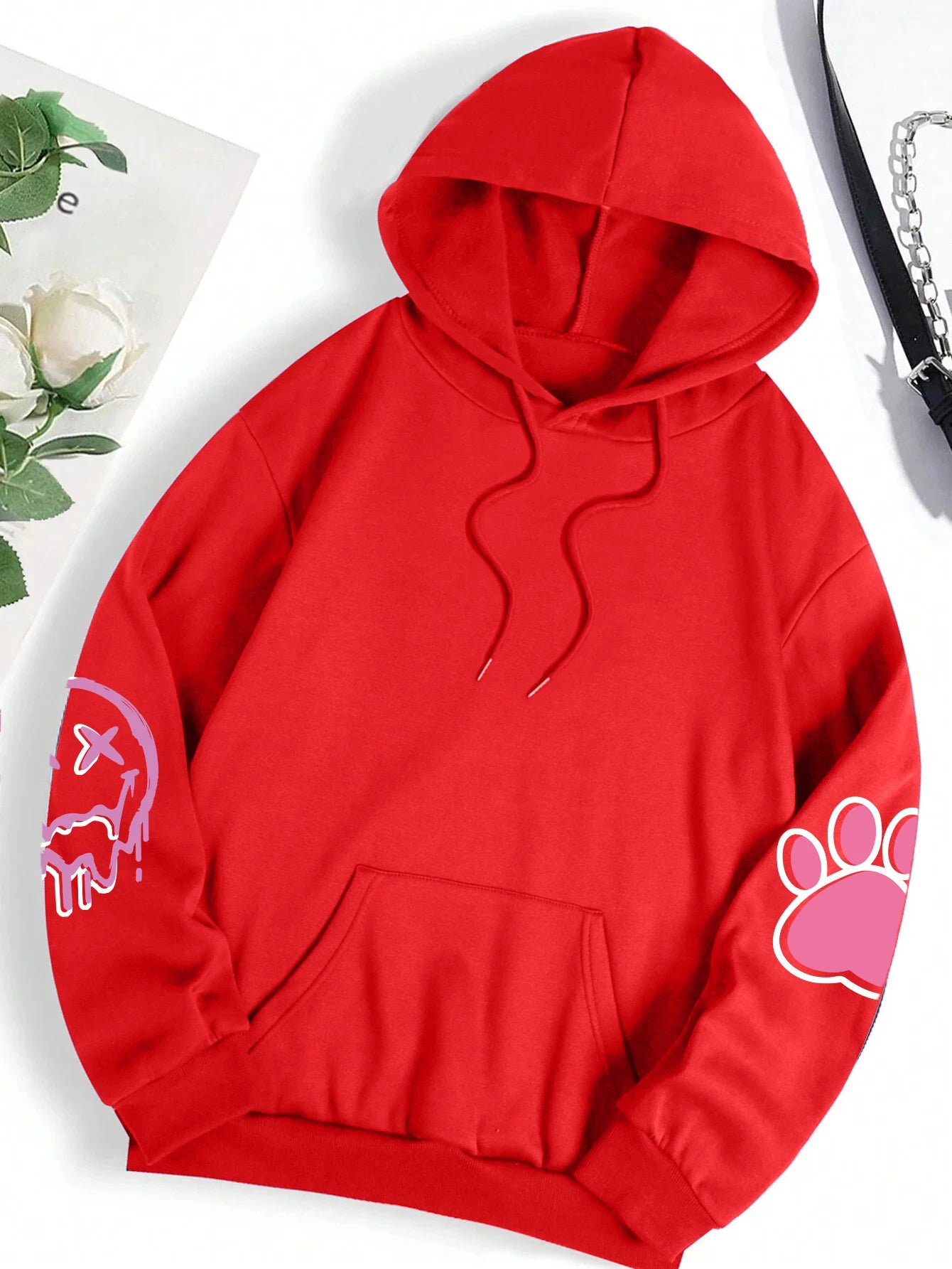 Cartoon Bunny Oversize Hoodie – Women’s Streetwear - 3KDyn