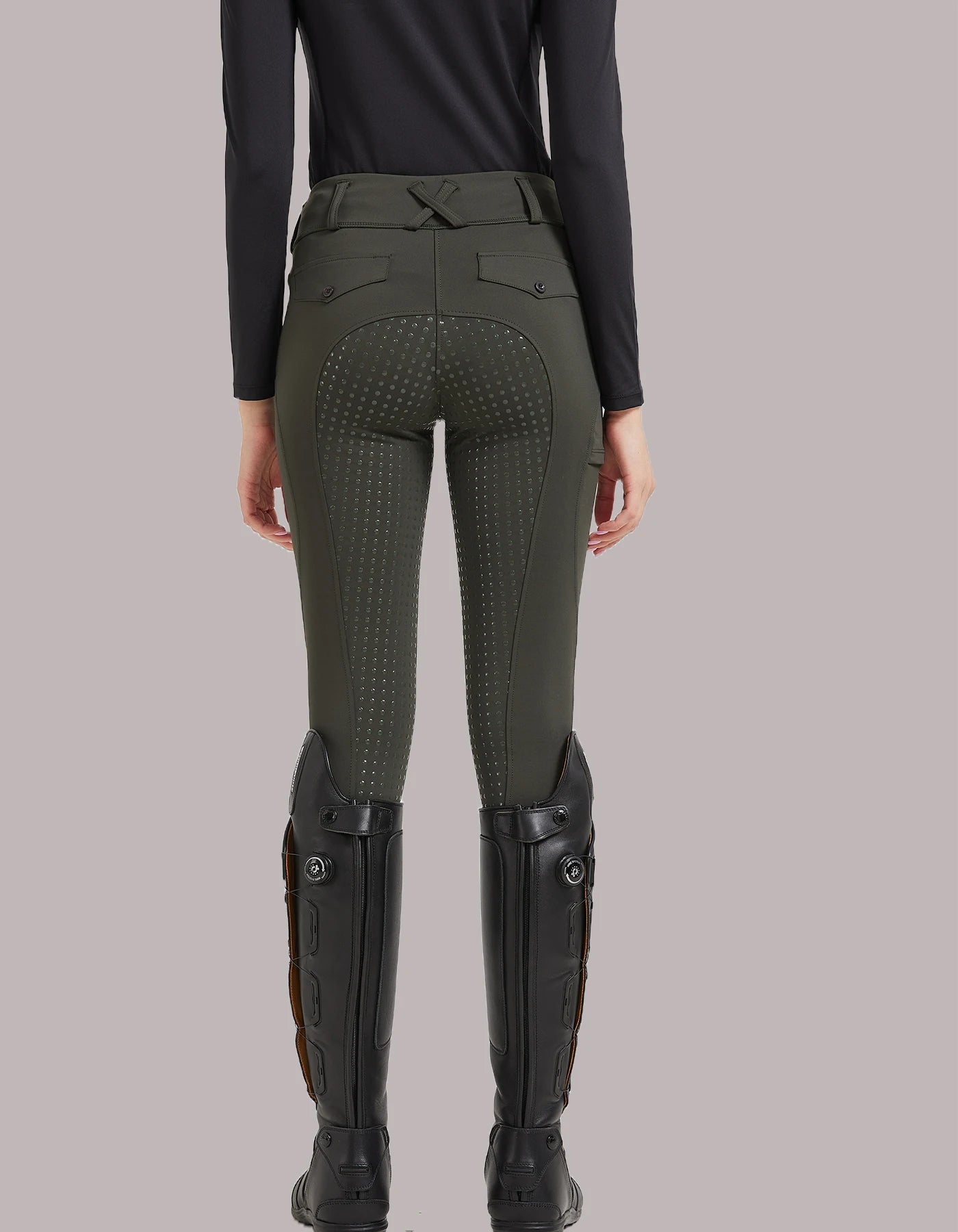 High-Performance Riding Pants – Anti-Slip, Quick-Dry, Compression Fit - 3KDyn