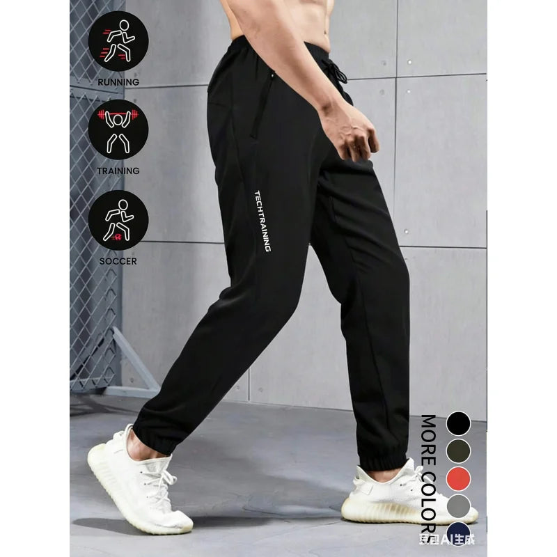 Lightweight men’s sports jogger pants for active everyday wear - 3KDyn