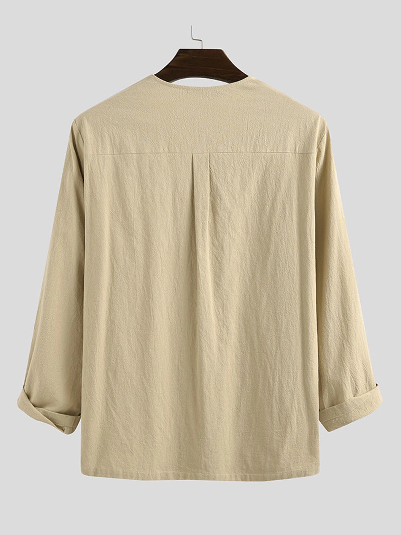 Men’s lace-up medieval pirate shirt for Halloween and cosplay