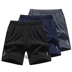 Summer New Arrival Sports Shorts Men New Comfortable Elastic Waist Clothing Male Breathable Short Trousers Plus size - 3KDyn