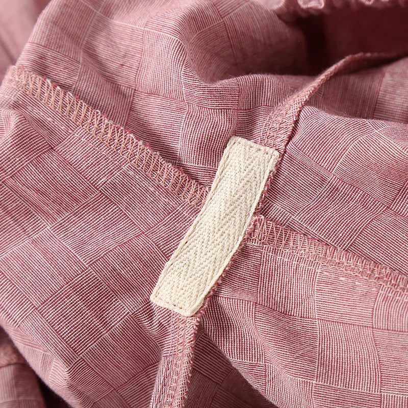 Women’s cotton gauze pajama pants – elastic waist