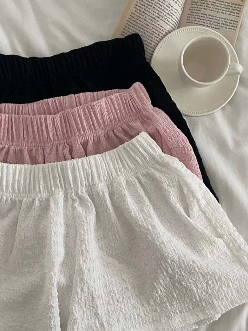 2-Piece Summer Sporty Set – High Waist Shorts & Padded Crop Top - 3KDyn