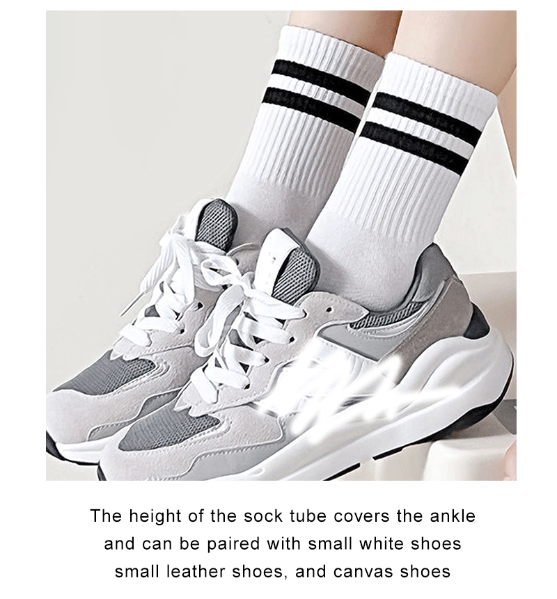 Men's Crew Socks (6–20 Pairs) – Breathable Sport - 3KDyn