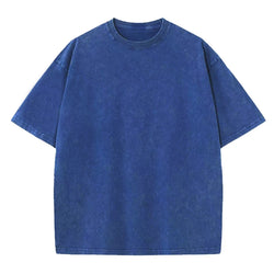Washed Vintage Unisex T-Shirt – Retro Street Style Hip Hop Tee - 3KDyn
