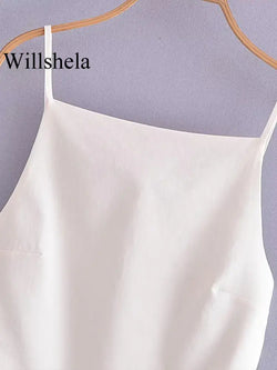 Lace-Up Ribbed Crop Cami Top – Vintage Style with Backless Design - 3KDyn