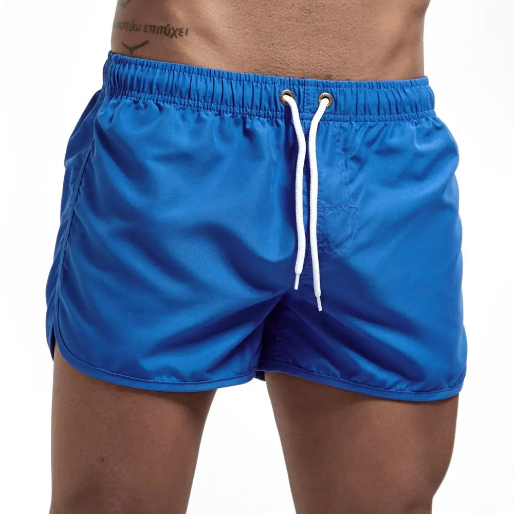 Men’s Quick-Dry Swim Trunks with Drawstring - 3KDyn