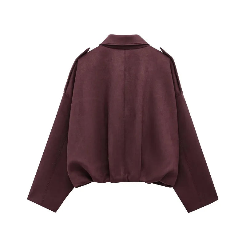 Maroon cape on a white background