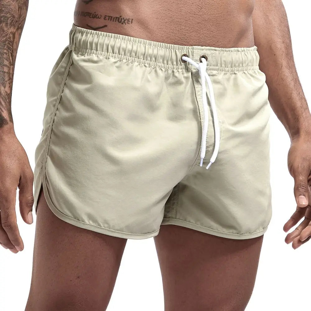 Men’s Quick-Dry Swim Trunks with Drawstring - 3KDyn