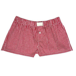 Women's Y2k Pajamas Shorts Cute Plaid Pj Short Pants Flannel Lounge Sleep Shorts Bottoms Elastic Waist Baggy Boxers Tracksuit - 3KDyn
