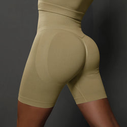 Seamless Shorts for Women Yoga Shorts Push Up Booty Workout Gym Shorts Fitness High Waist Sports Short Women Clothing - 3KDyn