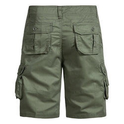Men's Loose Fit Cargo Shorts with Pockets – Summer Cotton Outdoor Comfort - 3KDyn
