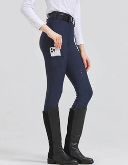 High-Performance Riding Pants – Anti-Slip, Quick-Dry, Compression Fit - 3KDyn