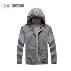 Camping Waterproof Windbreaker Rain Jacket – Unisex Lightweight Outdoor Coat - 3KDyn