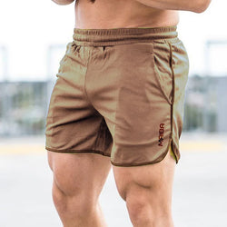 New Fitness Breathable Sports Shorts Running Quick Dry Pants Summer Slim Training Quarter Pants 2023 - 3KDyn
