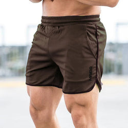New Fitness Breathable Sports Shorts Running Quick Dry Pants Summer Slim Training Quarter Pants 2023 - 3KDyn