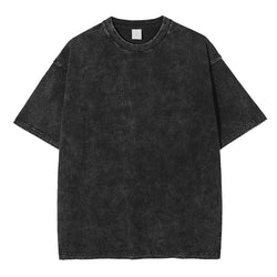 Washed Vintage Unisex T-Shirt – Retro Street Style Hip Hop Tee - 3KDyn