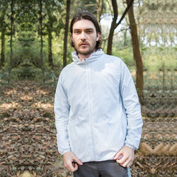 Camping Waterproof Windbreaker Rain Jacket – Unisex Lightweight Outdoor Coat - 3KDyn