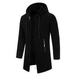 Men’s Outdoor Fleece-Lined Zipper Hoodie – Warm, Casual, and Stylish Winter Sweatshirt - 3KDyn