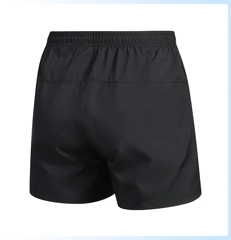 Black shorts on a white background