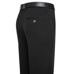Men's Business Casual Pants – Lightweight, Slim Fit, Classic Straight Trousers - 3KDyn