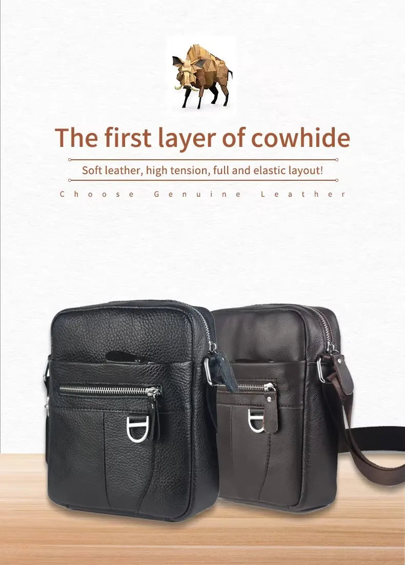 Men’s Retro Crossbody Messenger Bag