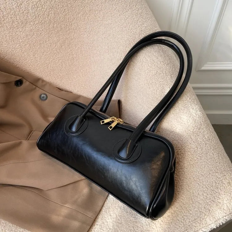 Women’s vintage PU shoulder bag