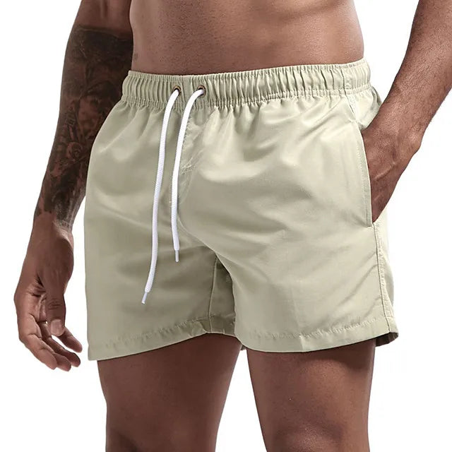 Swim Trunks Swim Shorts for Men Quick Dry Board Shorts Bathing Suit Breathable Drawstring With Pockets for Surfing Beach Summer - 3KDyn