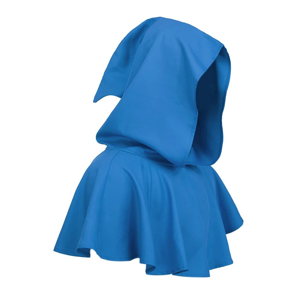 Hooded medieval cloak for wizard, vampire and fantasy costumes