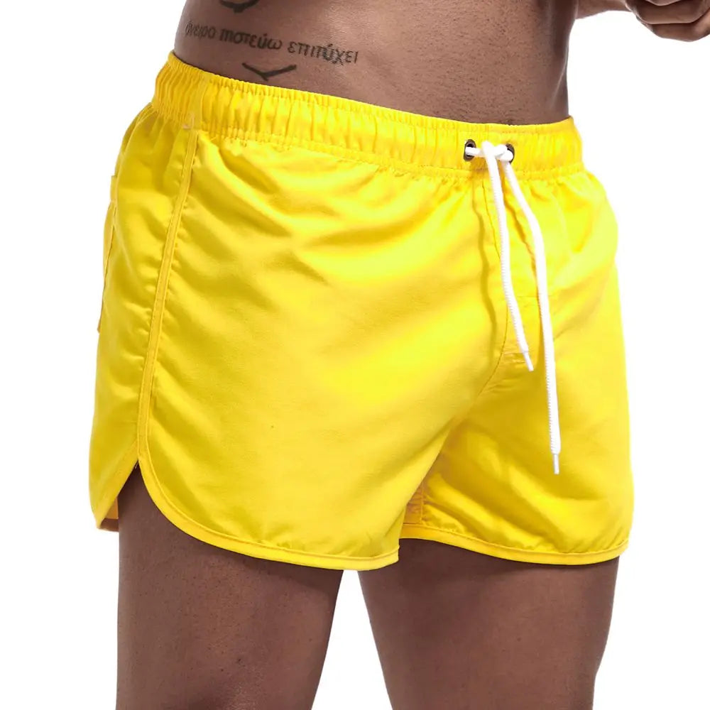 Men’s Quick-Dry Swim Trunks with Drawstring - 3KDyn