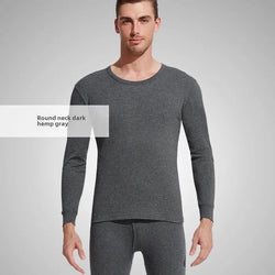 Winter Thermal Underwear Long Johns Men's Keep Warm Tops + Pants Set Thick Clothes Comfortable Thermo Underwear Sets - 3KDyn