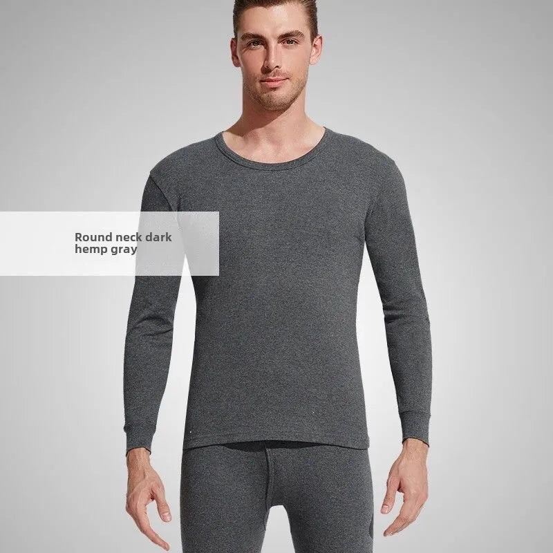 Winter Thermal Underwear Long Johns Men's Keep Warm Tops + Pants Set Thick Clothes Comfortable Thermo Underwear Sets - 3KDyn