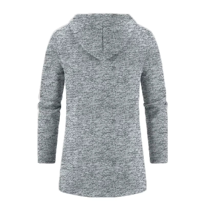 Men’s Outdoor Fleece-Lined Zipper Hoodie – Warm, Casual, and Stylish Winter Sweatshirt - 3KDyn