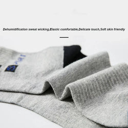 5/10 Pairs Men’s Bamboo Fiber Sports Socks – Breathable Cotton Crew Socks - 3KDyn
