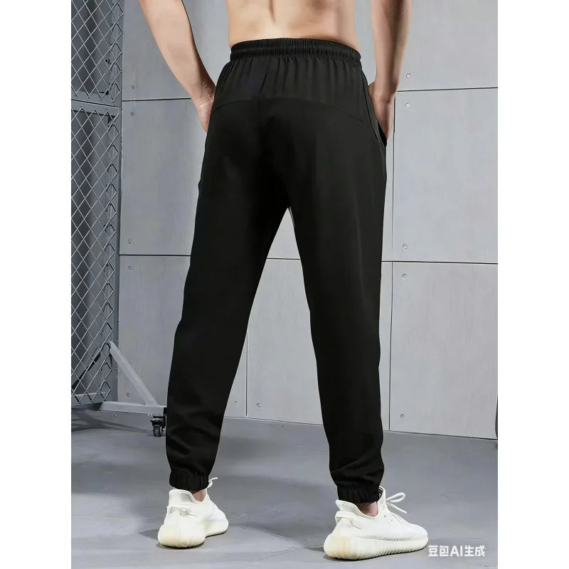 Men’s quick-dry stretch jogger pants for running and workouts - 3KDyn