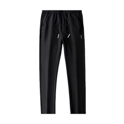 Men’s Lightweight Summer Pants – Breathable Ice Silk, Casual Fit, Elastic Waist - 3KDyn