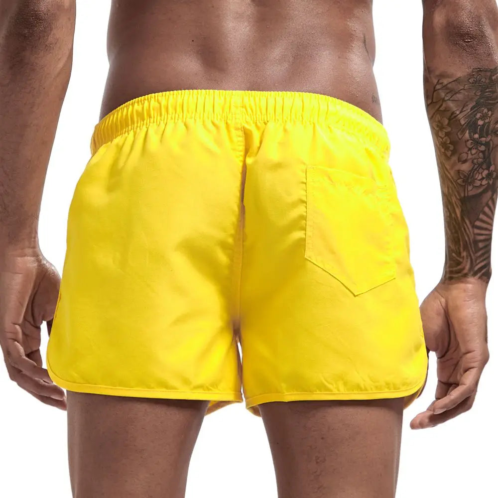 Men’s Quick-Dry Swim Trunks with Drawstring - 3KDyn