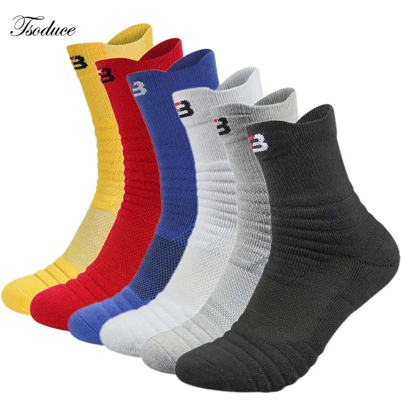 Cushioned sports socks in multiple colors with shock-absorbing design | 3KDyn