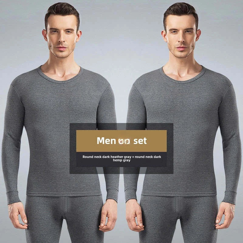 Winter Thermal Underwear Long Johns Men's Keep Warm Tops + Pants Set Thick Clothes Comfortable Thermo Underwear Sets - 3KDyn