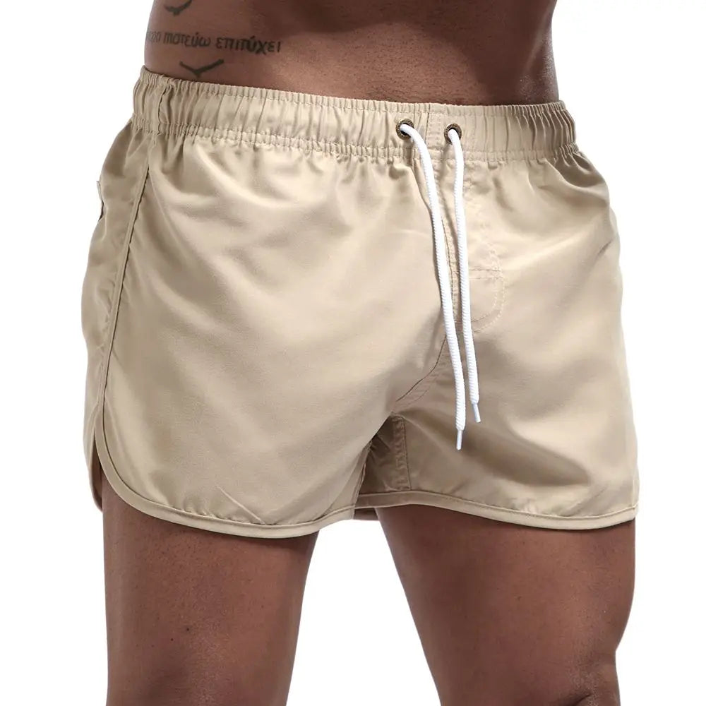 Men’s Quick-Dry Swim Trunks with Drawstring - 3KDyn