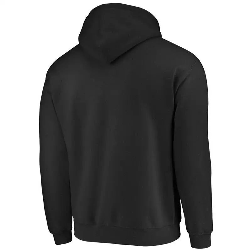 Solid Color Men’s Fleece Hoodie – Warm & Casual - 3KDyn