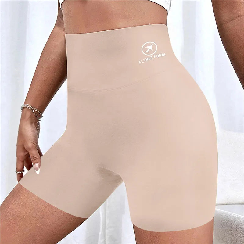 Women Yoga Sports Shorts High Waist Fitness Shorts Casual Streetwear Short Trousers Female Tight Shorts For Ladies Workout Pants - 3KDyn