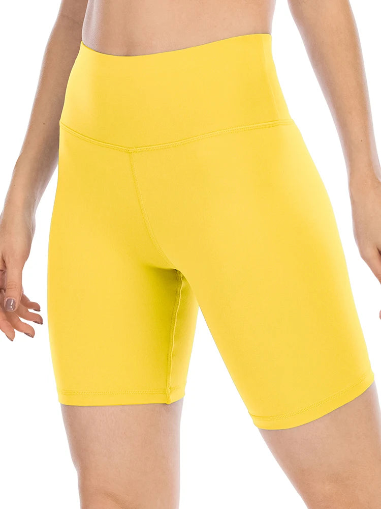 14 Colors 2023 Sexy Gym Shorts Woman Skinny Stretch High Waist Solid Color Shorts Beautiful Coquette Exercise - 3KDyn