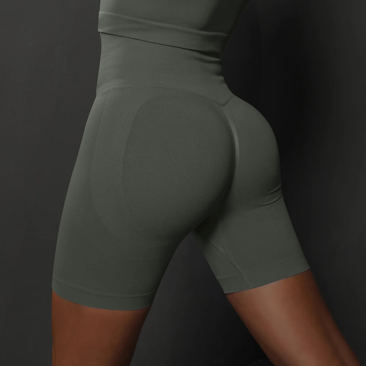 Seamless Shorts for Women Yoga Shorts Push Up Booty Workout Gym Shorts Fitness High Waist Sports Short Women Clothing - 3KDyn
