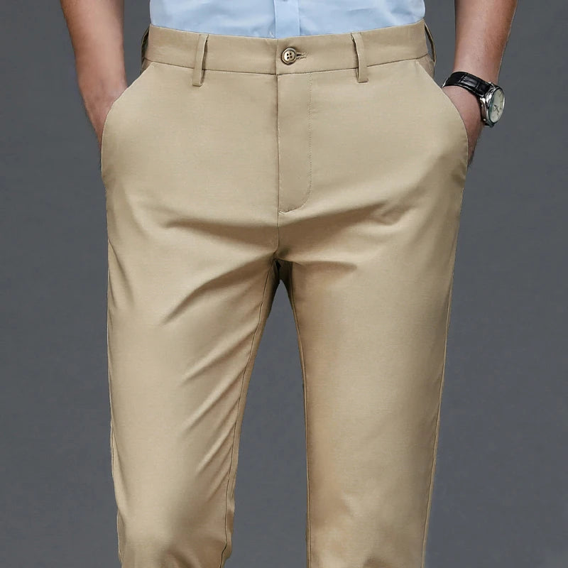 Men's Smart Casual Stretch Trousers - 3KDyn