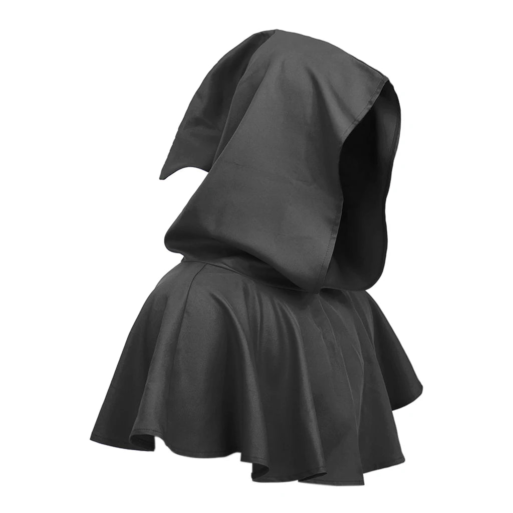 Unisex medieval hooded cloak costume for Halloween and cosplay